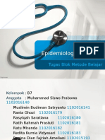 Tugas Epidemiologi Deskriptif Kelompok B7