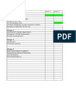 Gantt Chart