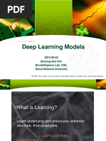 Deep Learning Models