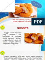 Zat Aditif Pada Nugget - Kimia BioMakanan - UNJ