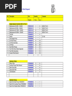 5. CS4002 U-Deck Recommended Spares