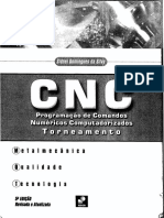 CNC - Programação de Comandos Numéricos Computadorizados - Torneamento, Silva, Sidnei Domingues Da