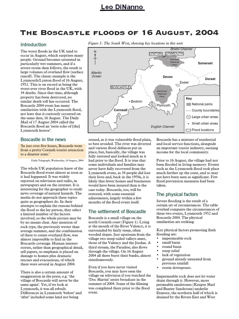 Social impacts of boscastle flood picture