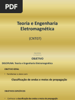 CNT07 - Teoria e Engenharia Eletromagnetica 20161015