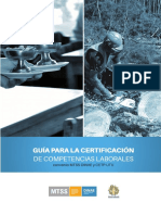 Manual Del Candidato Proceso de Certificación de Competencias