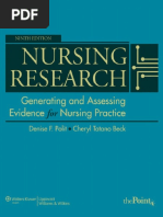 Download Nursing Research_ Generating and Assessing Evidence for Nursing Practice 9 Edition by Libra Chrm SN343803678 doc pdf