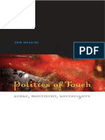 Manning, Erin - Politics-of-Touch-Sense-Movement-Sovereignty-2006 PDF