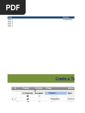 To Do List Excel Template 1