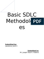 Basic SDLC Methodologies