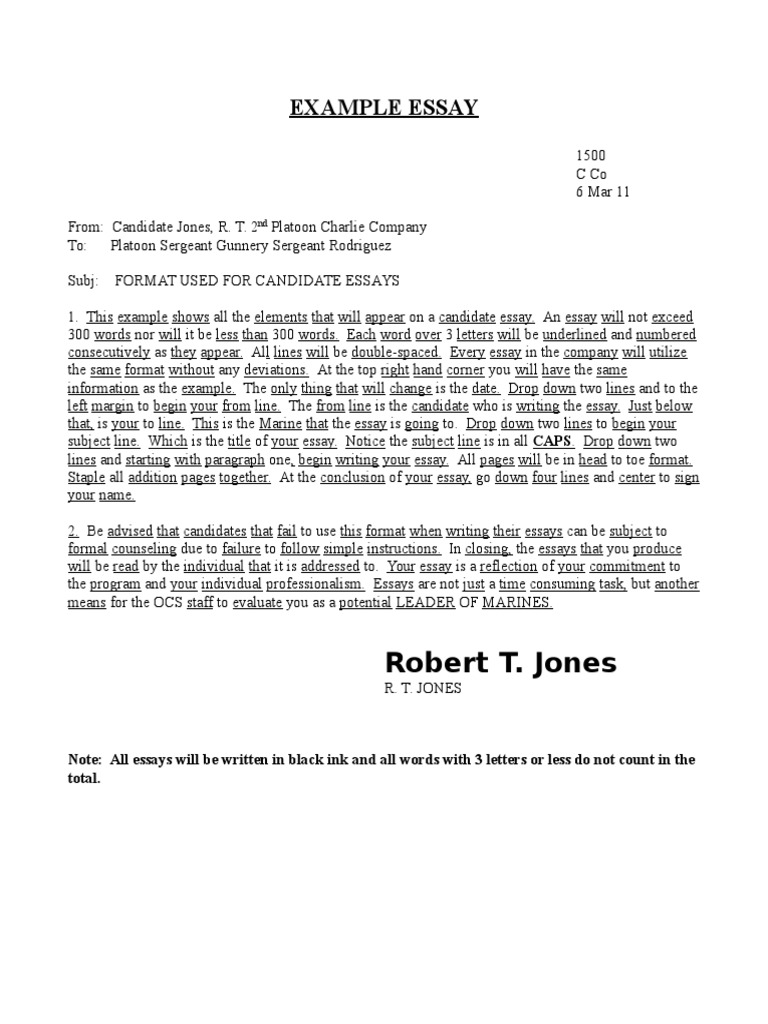 Ocs autobiography examples picture