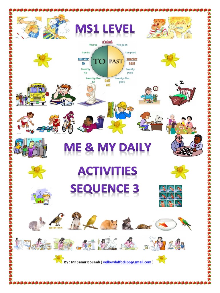 MS1 FULL Sequence 3 - Me & My Daily Activities | Verb | English Language