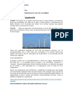 Energia Alterna de Uso en Colombia