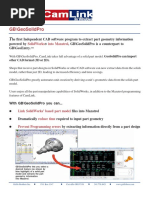 Gb/Geosolidpro: Solidworks Into Mazatrol