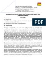 Taller Integración Herramienta Lectura, Escritura y Oralidad para La Red de Ciclos III Localidad 4