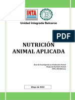 Inta Curso Nutricion Animal Aplicada 2014