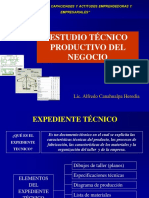 Expediente Tecnico 1 y Organiz Del Taller PDF