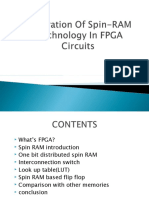 Integration of Spin-RAM Technology in FPGA Circuits - 2