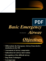 Basic Emergency Airway Management (ECCE-II 2013)