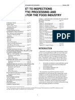 Guide1 To Inspections of Aseptic Processing and Packaging For The Food Industry