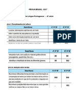 Matriz de Referência Prova Brasil Língua Portuguesa 8 CÓPIAS