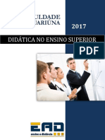 Apostila de Didática No Ensino Superior