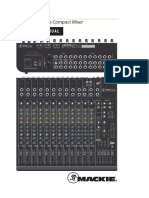 Owner'S Manual: 16-Channel 4-Bus Compact Mixer