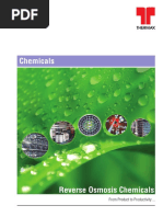 Reverse Osmosis Chemical Brochure 