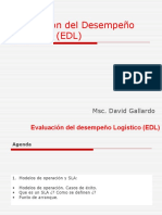 Día 3. Evaluación Del Desempeño Logistico (EDL) - Modelos de Operacion y SLA