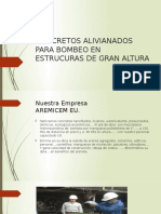 Concretos Alivianados para Bombeo en Estrucuras de Gran