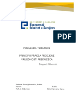 Principi I Praksa Procjene Vrijednosti Preduzeća FA PDF