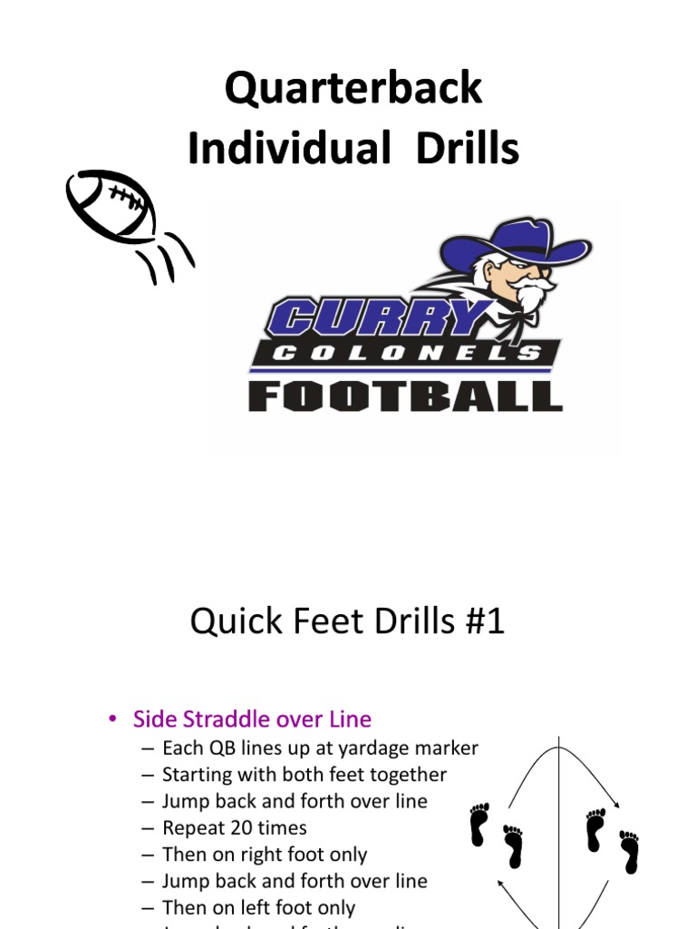 Youth QB Drills PDF Quarterback Finger