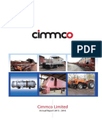 Annual Report Cimmco