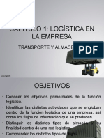 Capítulo 1 Logística en La Empresa; Transporte y Almacenaje