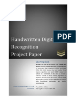 Handwritten Digit Recognition Project Paper