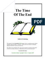 The Time of The End: Studies in Eschatology