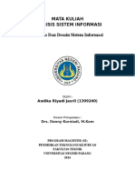 Analisis Dan Desain Sistem Informasi