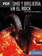 Satanismo y Brujeria en El Rock - Jota Martinez Galiana PDF | PDF ...