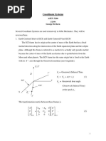 Coordinate System