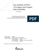 Root Cause Analysis of Price Behaviour of Copper and Copper Market Volatility - Thom Van Gerwe