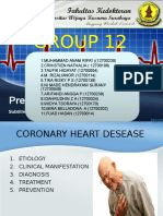 Group 12 (Coronary Heart Desease)