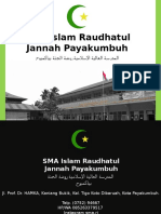 SMA Islam Raudhatul Jannah Payakumbuh