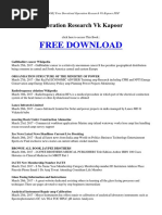 Download Operation Research Vk Kapoor by ayush gupta SN343856150 doc pdf