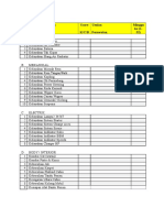 Cheklist Pemeliharaan Ambulans