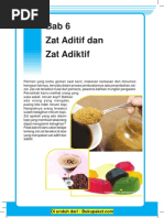 Bab 6 Zat Aditif Dan Zat Adiktif PDF