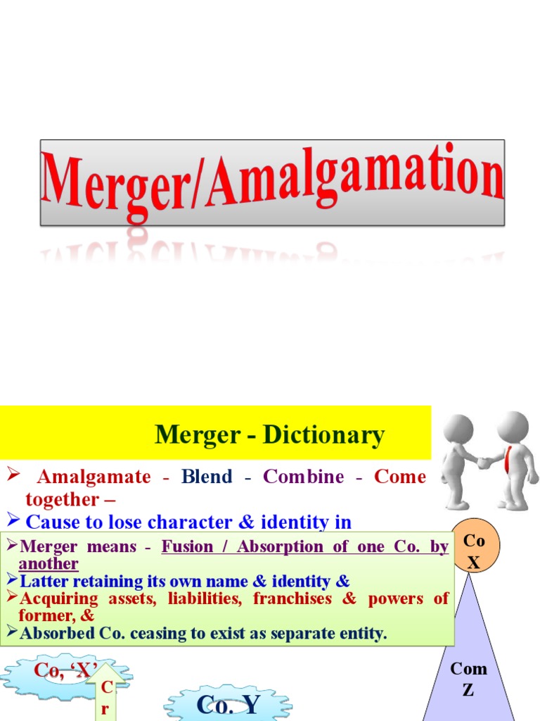 3. Merger & Types of Merger | Consolidation (Business) | Mergers And ...