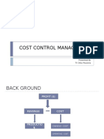 Cost Control Management