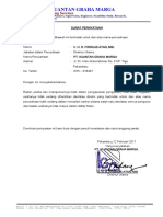 Surat Pernyataan PT. Kuantan Graha Marga PDF