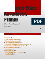 3D Printer Wars: An Industry Primer: Black Arbs: Research