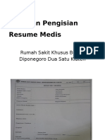 Panduan Resume Medis