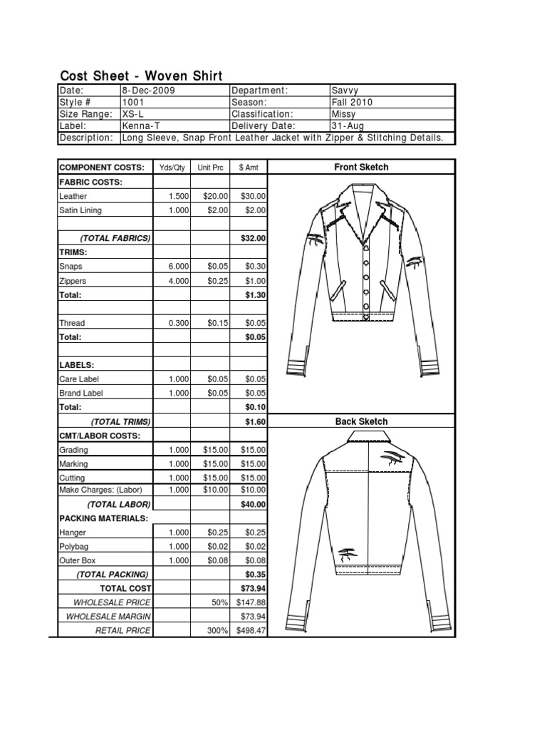 Spec Sheet PDF | PDF
